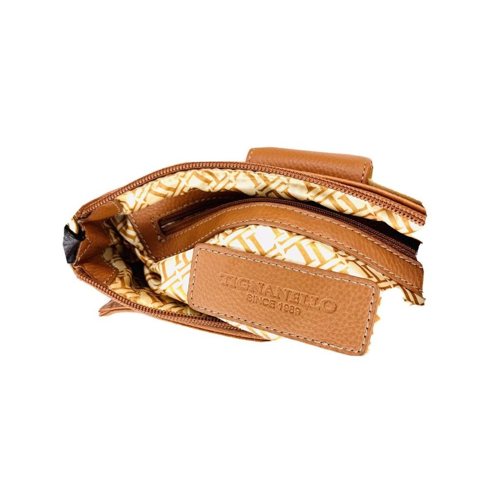Tignanello Vintage Pebbled Leather Shoulder Bag - Picture 6 of 13